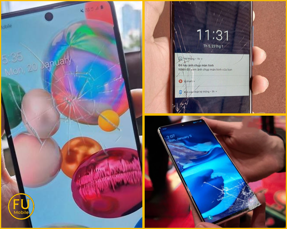 Dấu hiệu S10 Lite chỉ cần thay mặt kính, không cần thay màn hình