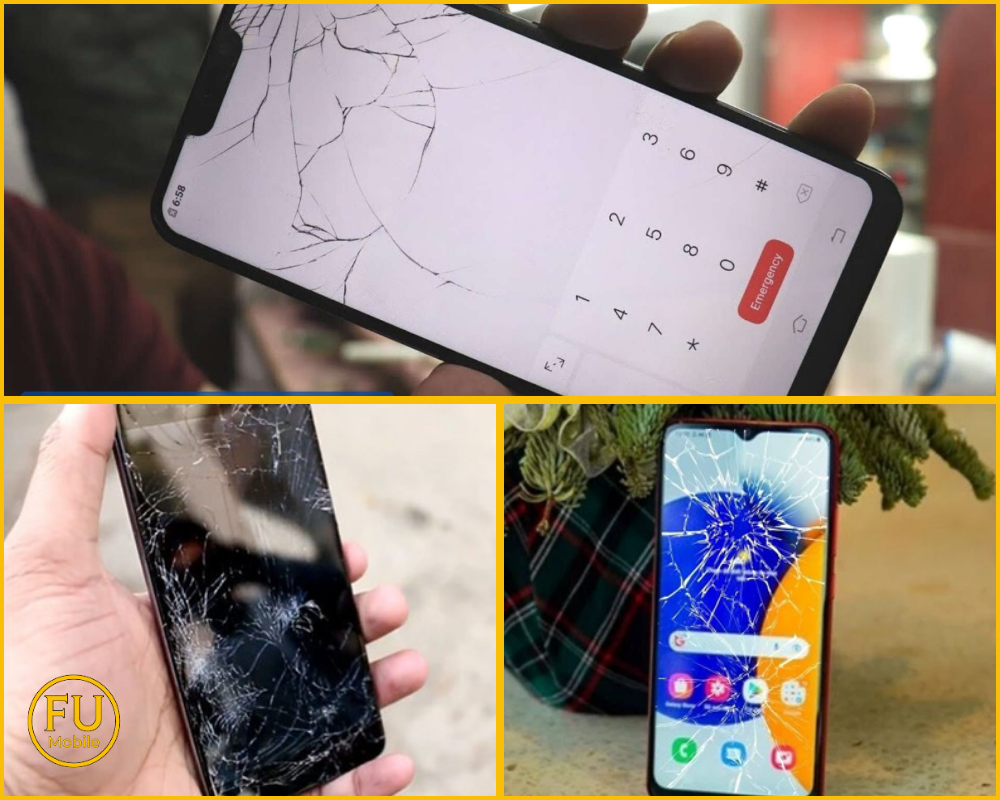 Dấu hiệu Samsung Galaxy A06 chỉ cần thay kính ngoài