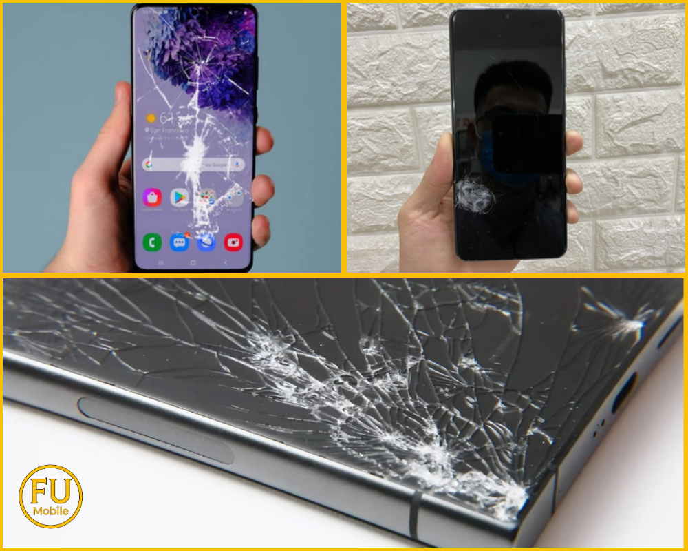 Dấu hiệu Samsung Galaxy A9 2018 cần thay mặt kính