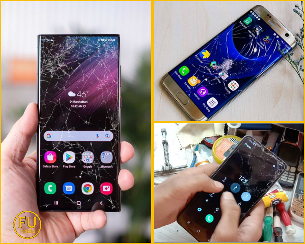 Dấu hiệu Samsung Galaxy cần thay mặt kính
