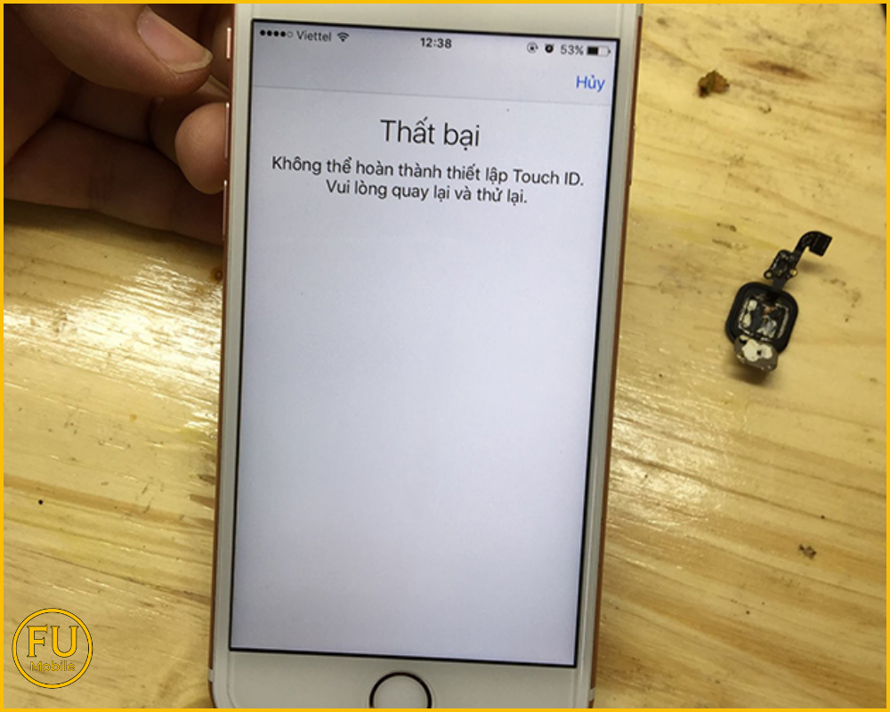 Điện thoại mất vân tay