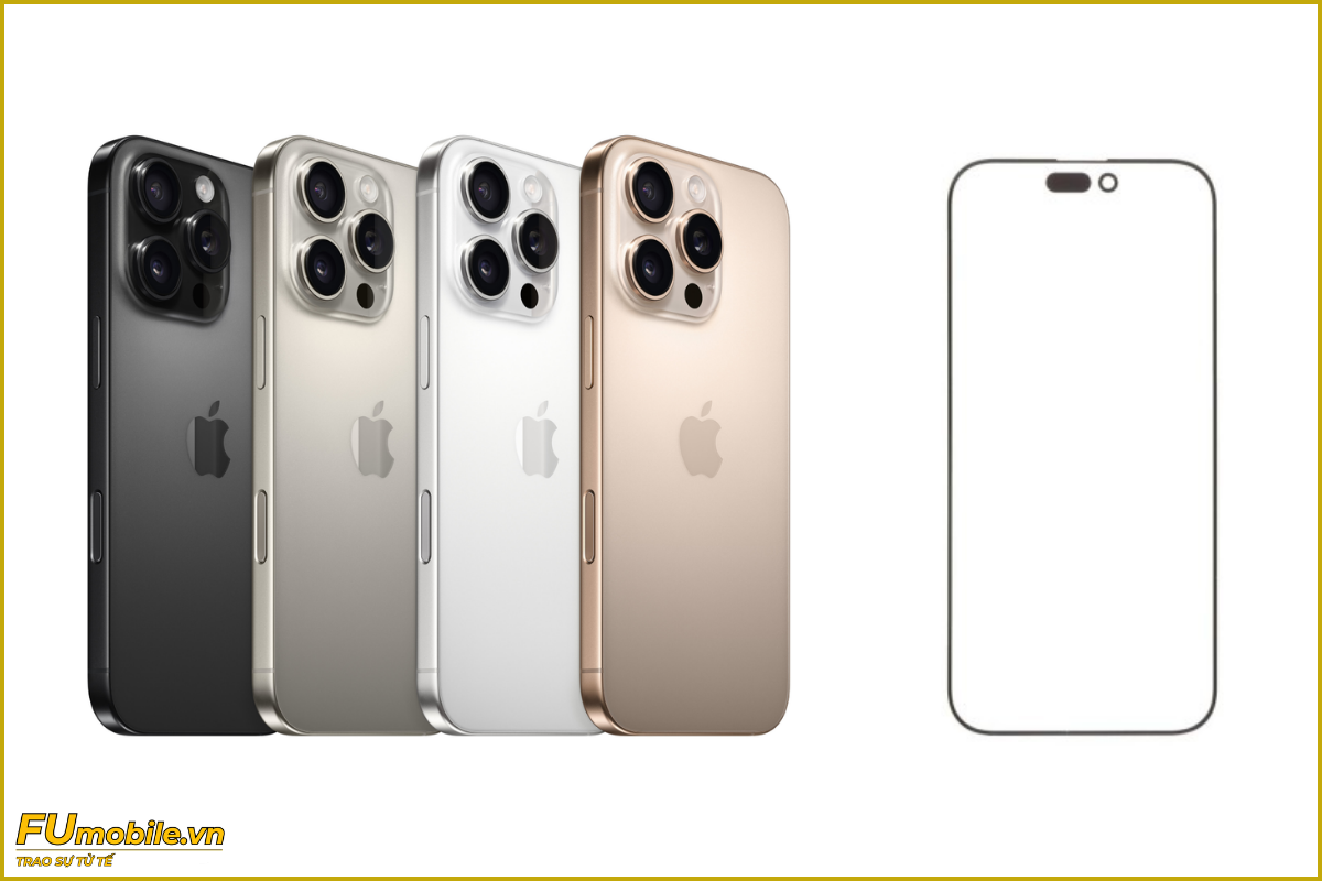 Ép kính iPhone 16 Pro chuyên nghiệp, giá rẻ