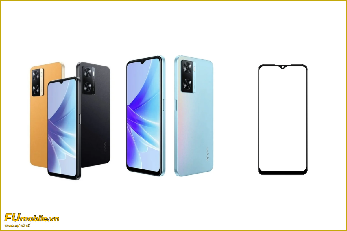 Ép kính OPPO A77 chính hãng, giá rẻ