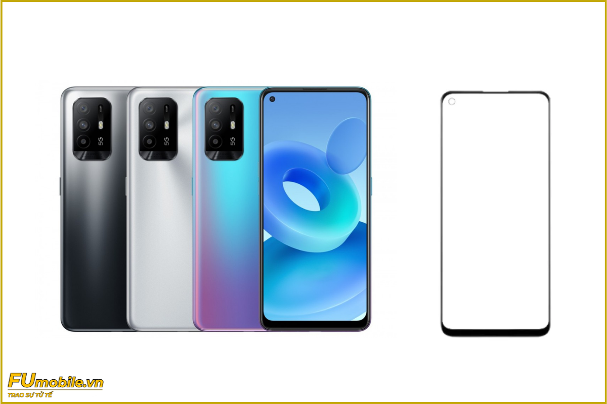 Ép kính OPPO A95 chuẩn đẹp, giá rẻ
