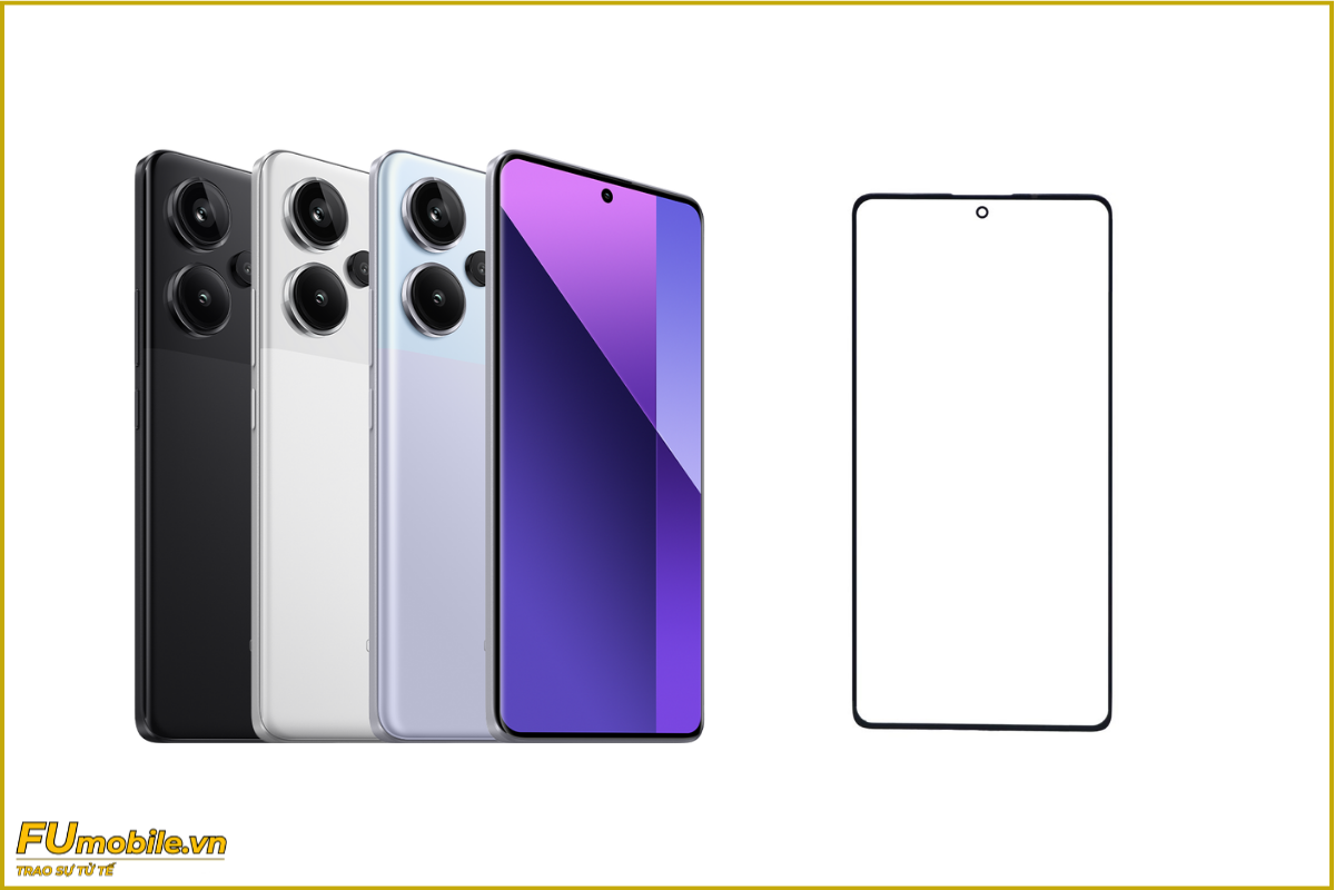 Ép kính Redmi Note 13 Pro Plus chuyên nghiệp, lấy ngay