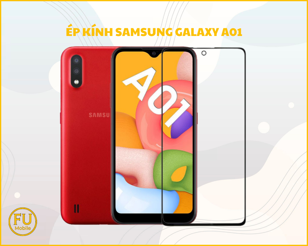Ép kính Samsung Galaxy A01