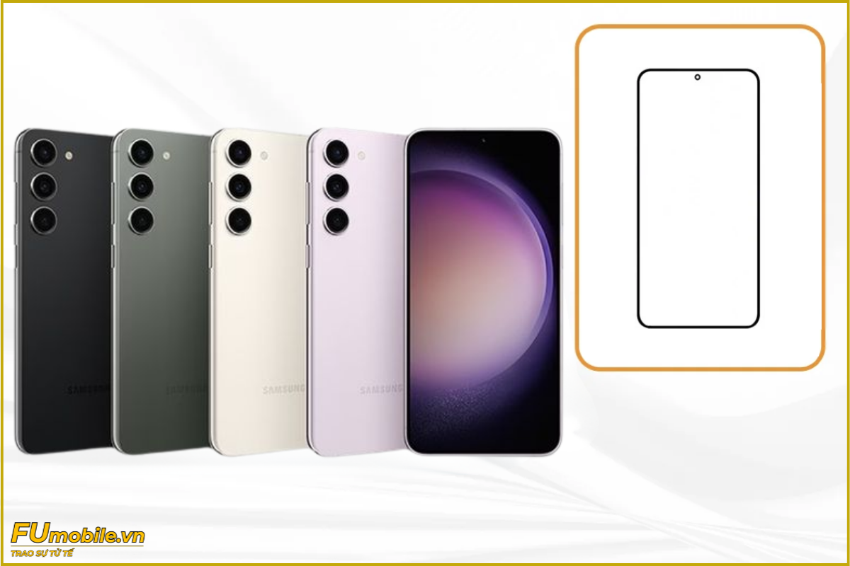 Ép kính Samsung Galaxy S23 Plus chuẩn đẹp, lấy ngay