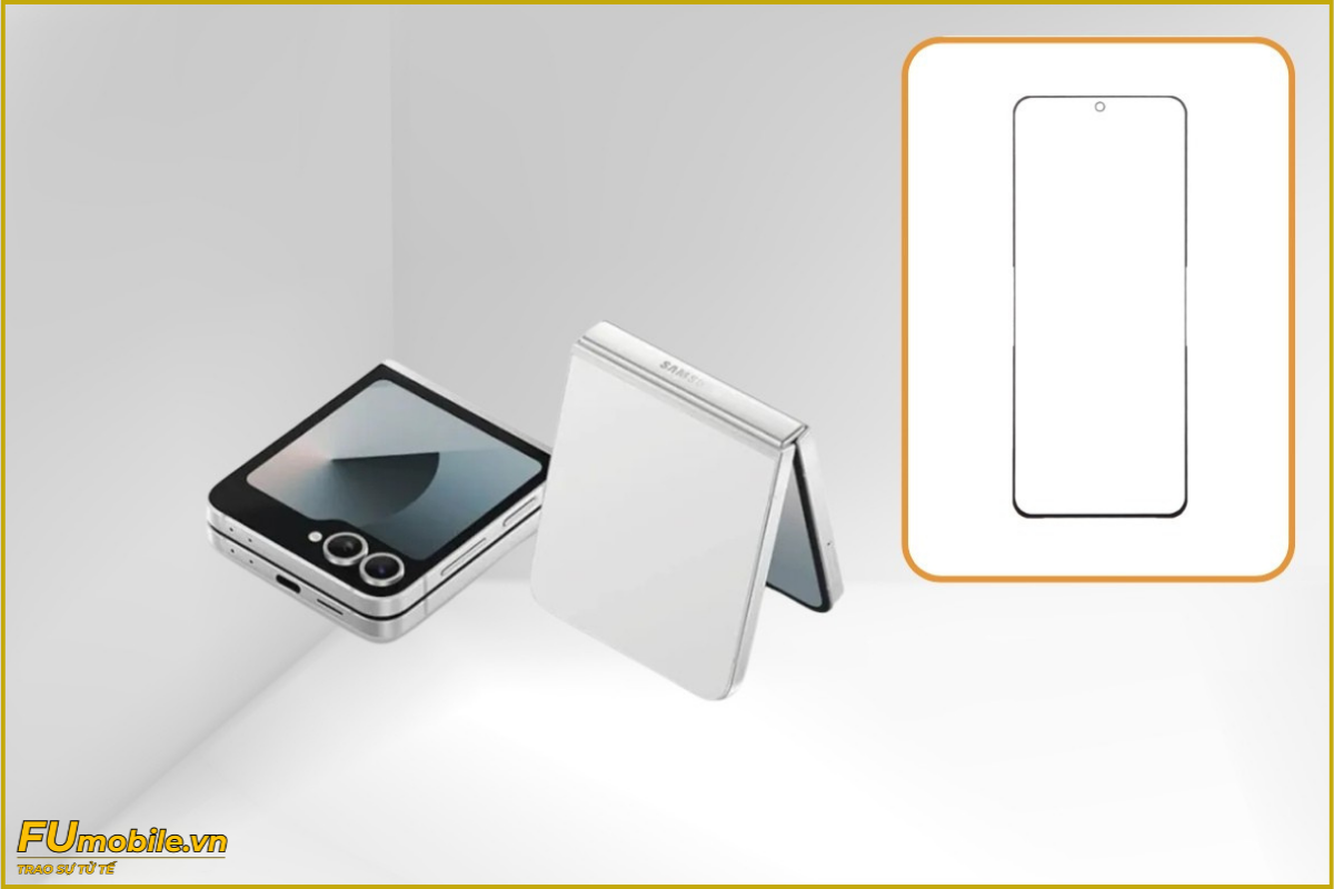 Ép kính Samsung Galaxy Z Flip 7 chuẩn đẹp, nhanh chóng