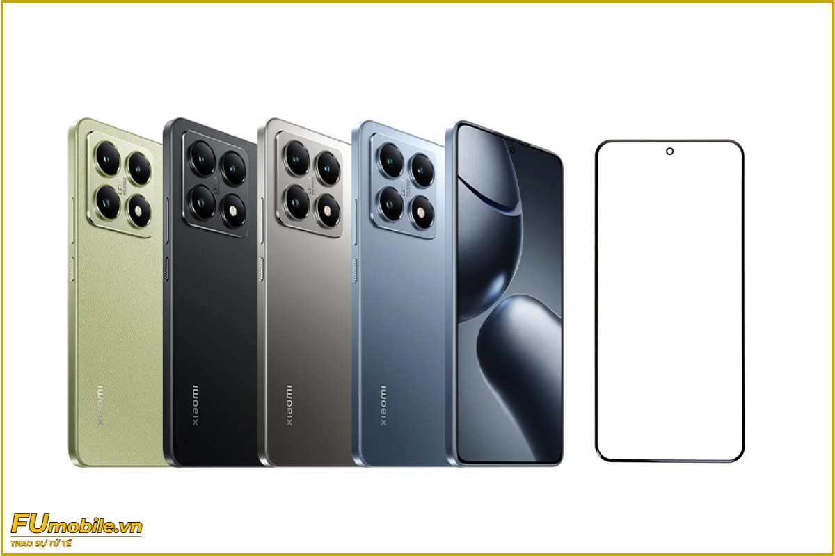 Ép kính Xiaomi 14T Pro chính hãng, giá rẻ