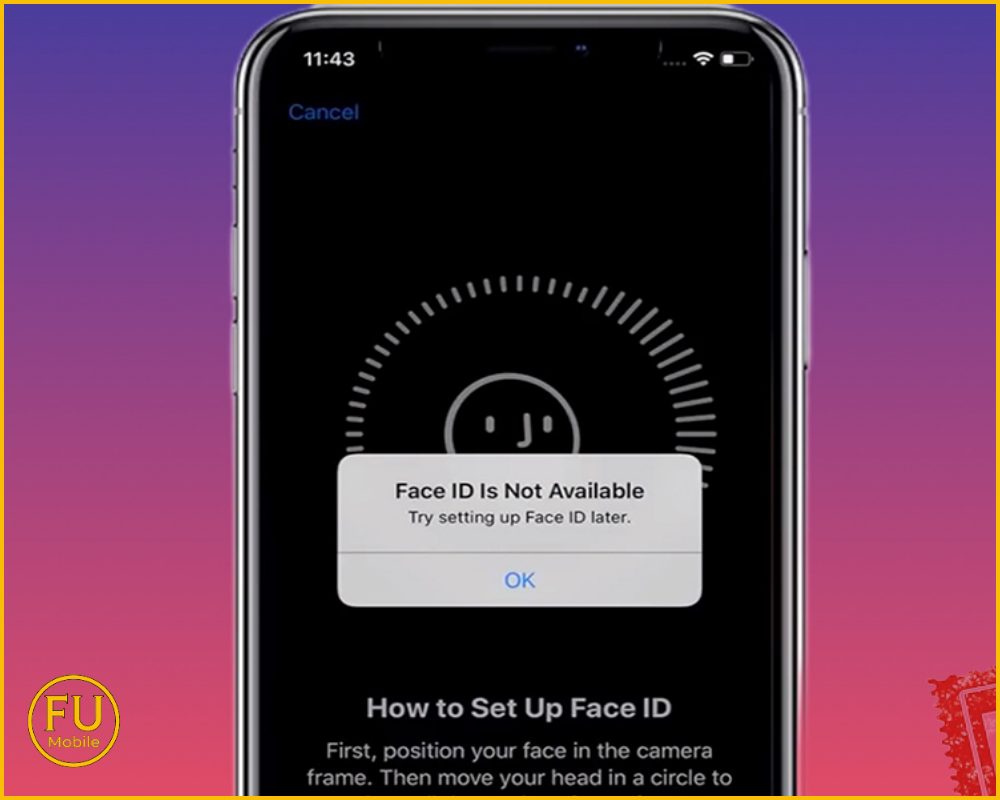 Face ID không hoạt động