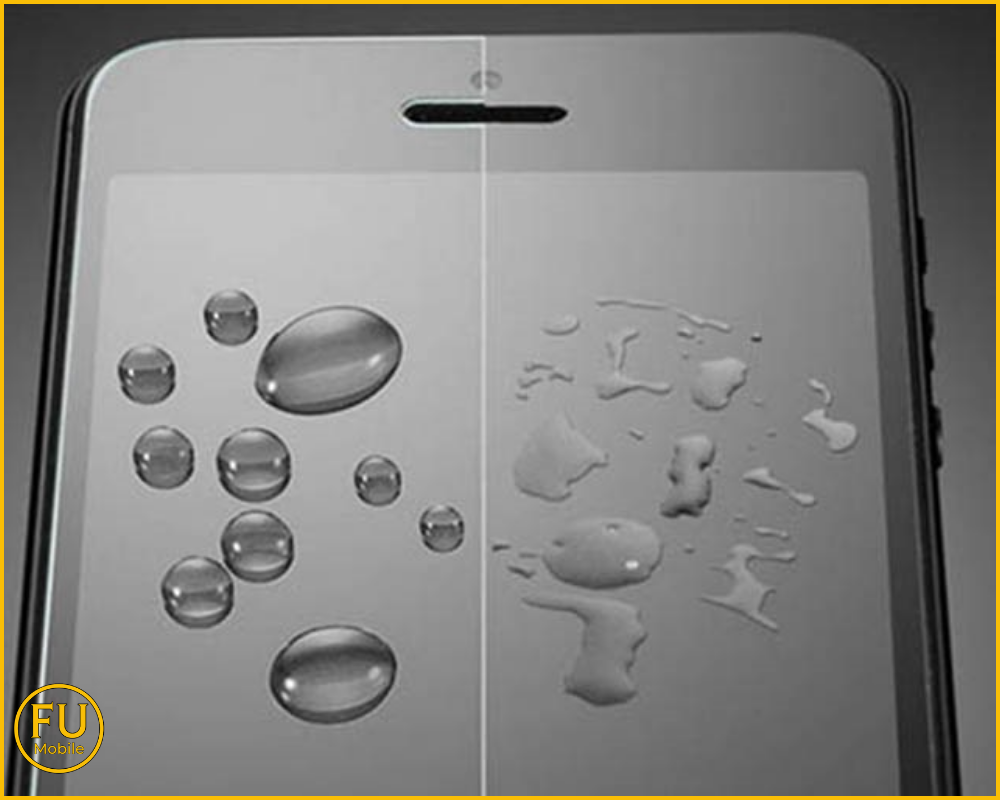 Giọt nước tụ tròn trên kính tốt, loang ra trên kính kém chất lượng