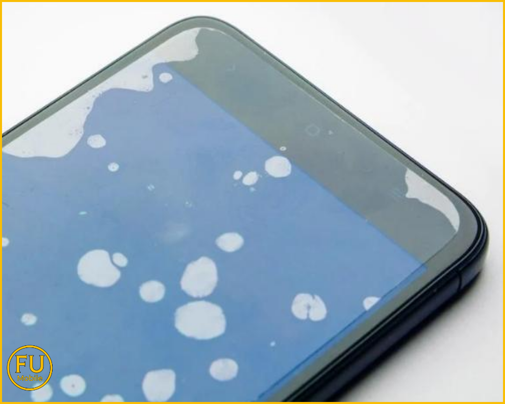 Màn hình A14 vẫn còn bọt khí