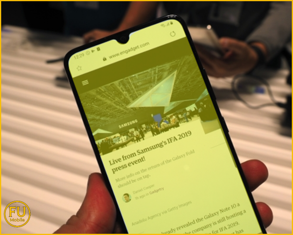 Hiện tượng máy ám màu vàng