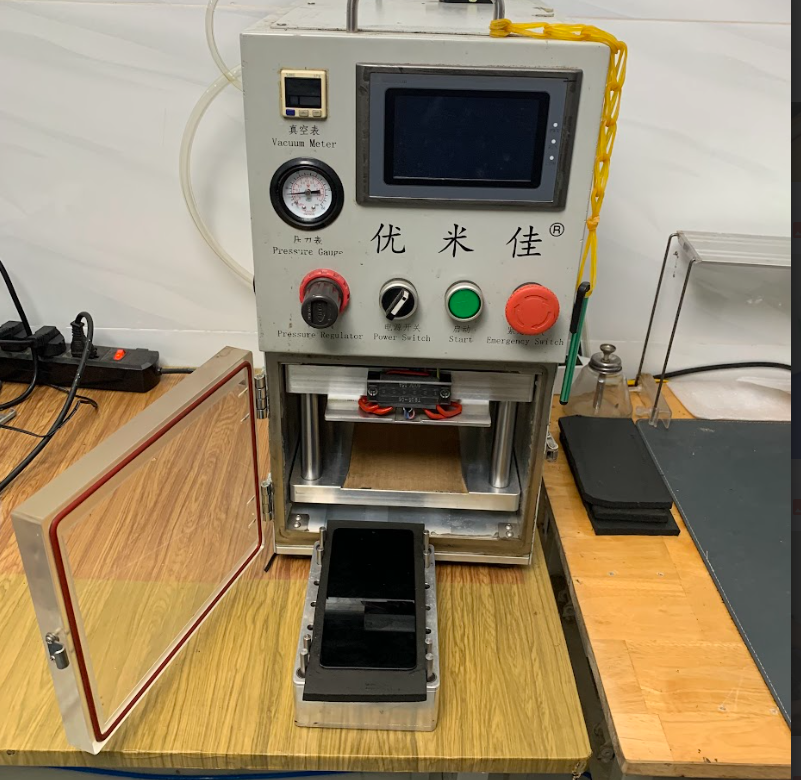 Máy ép kính chuyên dụng màn hình cong