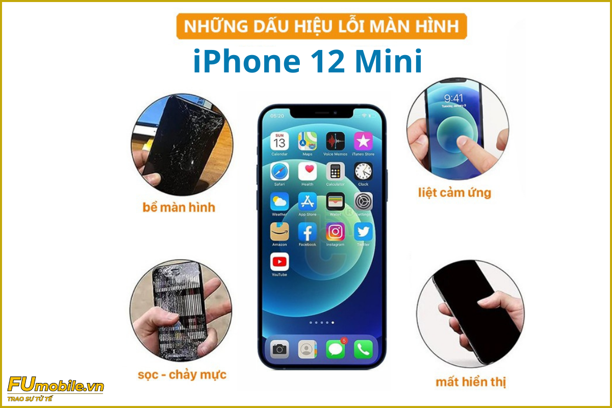 iPhone 12 Mini và các lỗi màn hình thường gặp