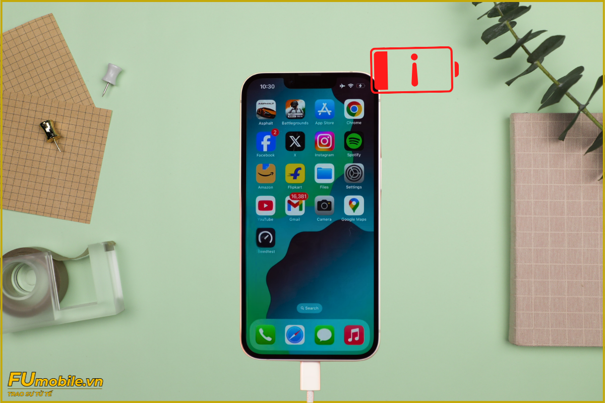 iPhone 16e lỗi pin chai sạc lâu đầy