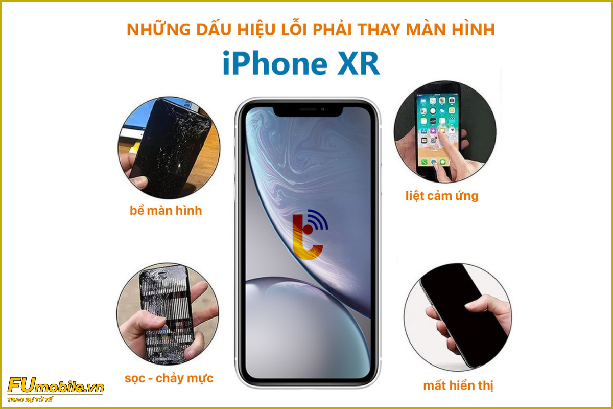 iPhone XR và các lỗi màn hình thường gặp