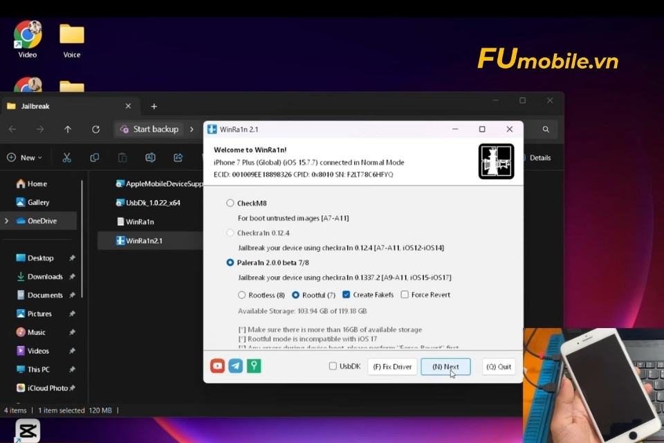 jailbreak winra1n a2