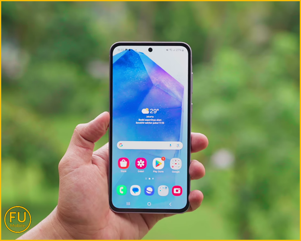 Hãy hỏi rõ về chính sách bảo hành trước khi quyết định sửa Galaxy A55