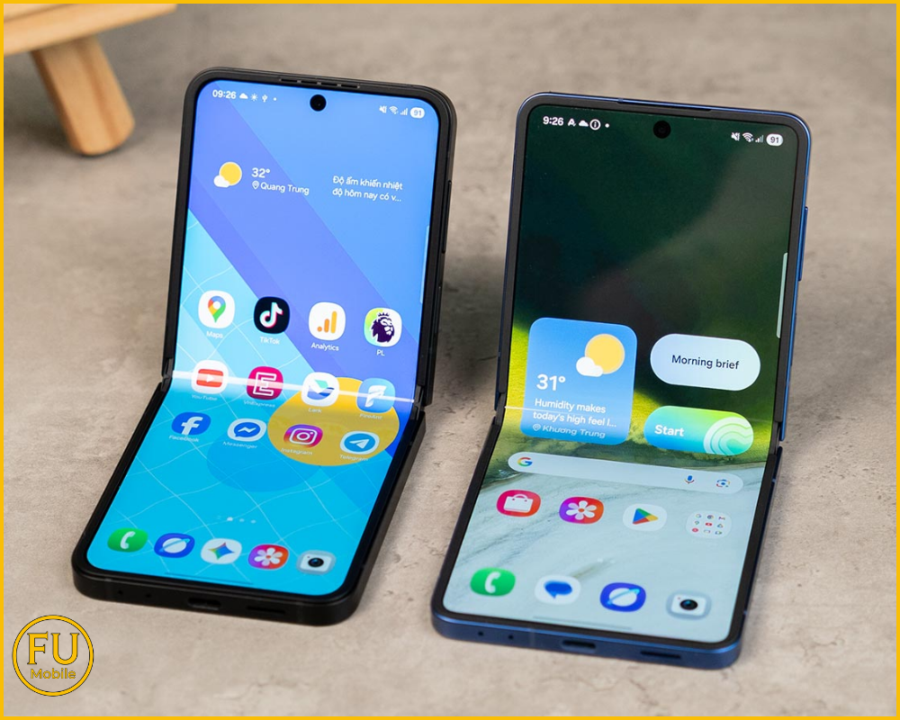 Nếp gấp màn hình Z Flip7 FE là gì?