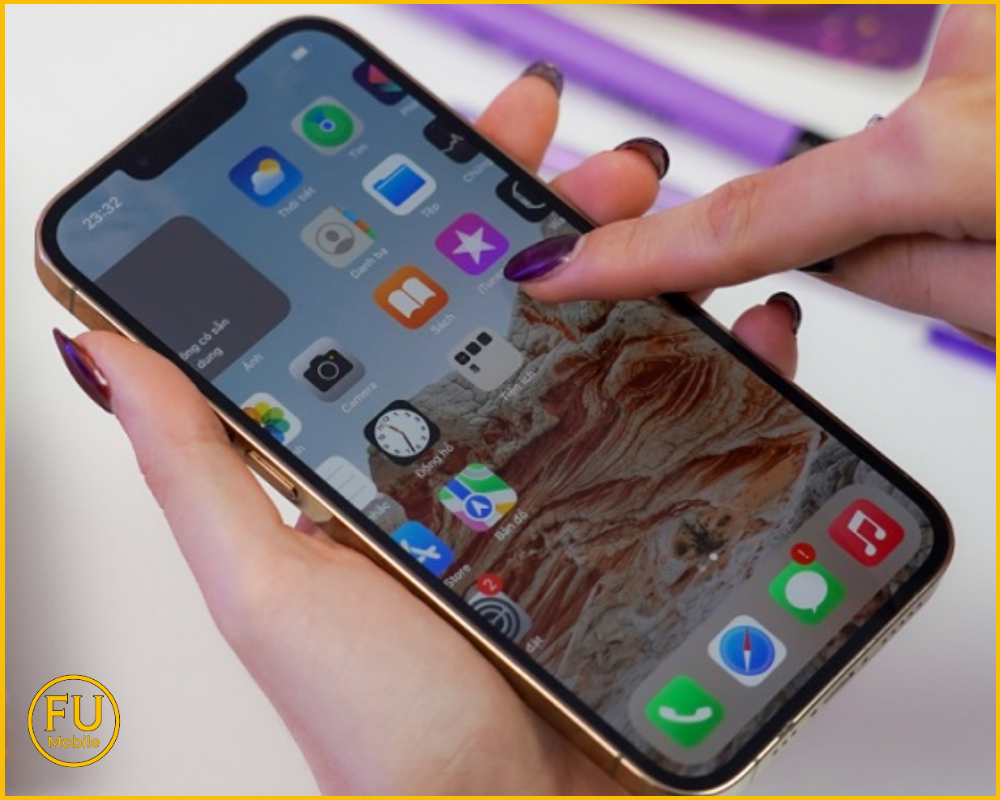 Kiểm tra độ nhạy cảm ứng sau khi ép kính điện thoại