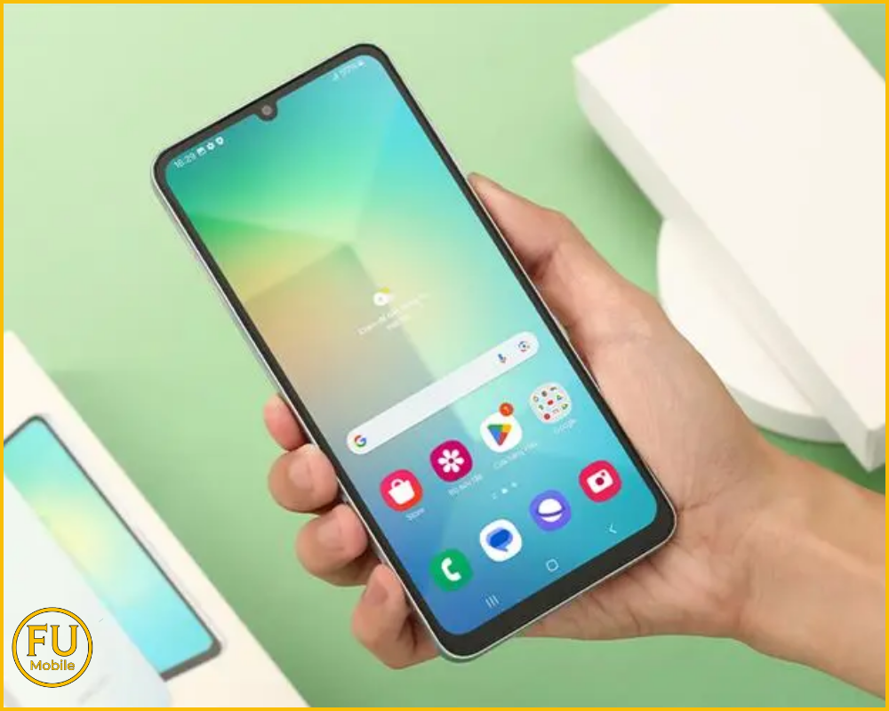 Lựa chọn đúng địa chỉ ép kính Samsung A06 uy tín đảm bảo màu sắc và độ sáng không thay đổi