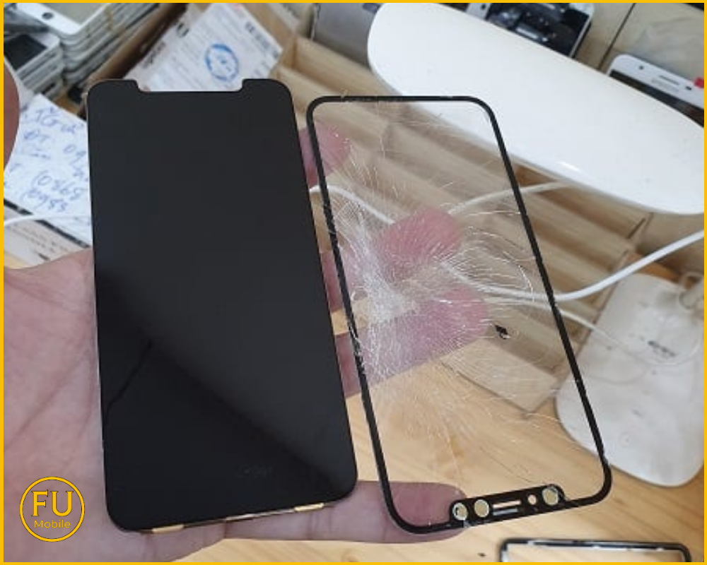 Màn ép kính điện thoại