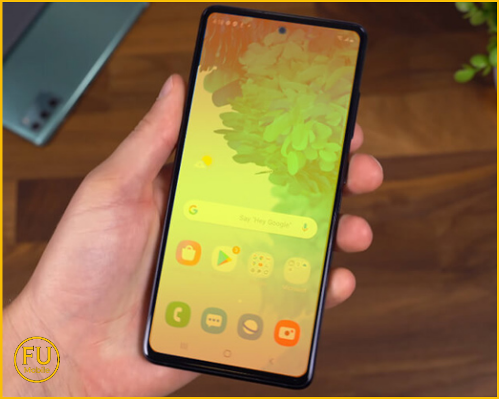 Màn hình điện thoại Samsung bị ám vàng