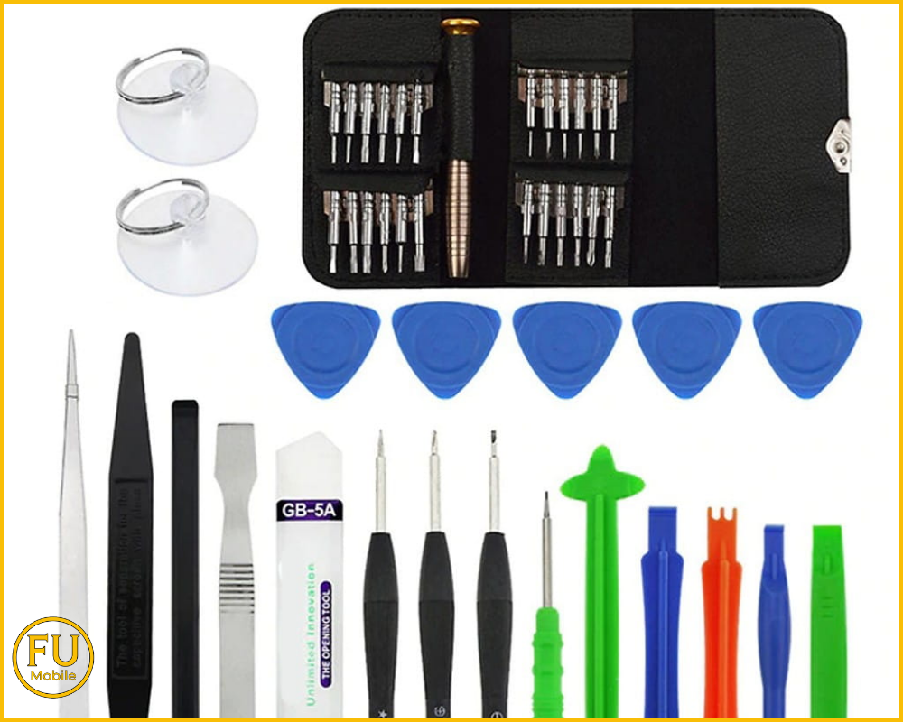 Chuẩn bị đầy đủ dụng cụ chuyên dụng trước khi tháo màn hình