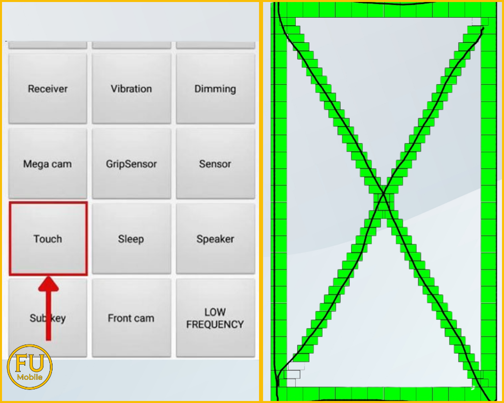 Kiểm tra cảm ứng điện thoại