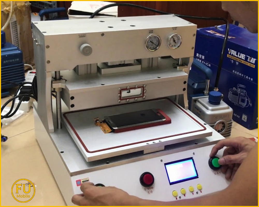 Máy ép kính điện thoại chuyên nghiệp