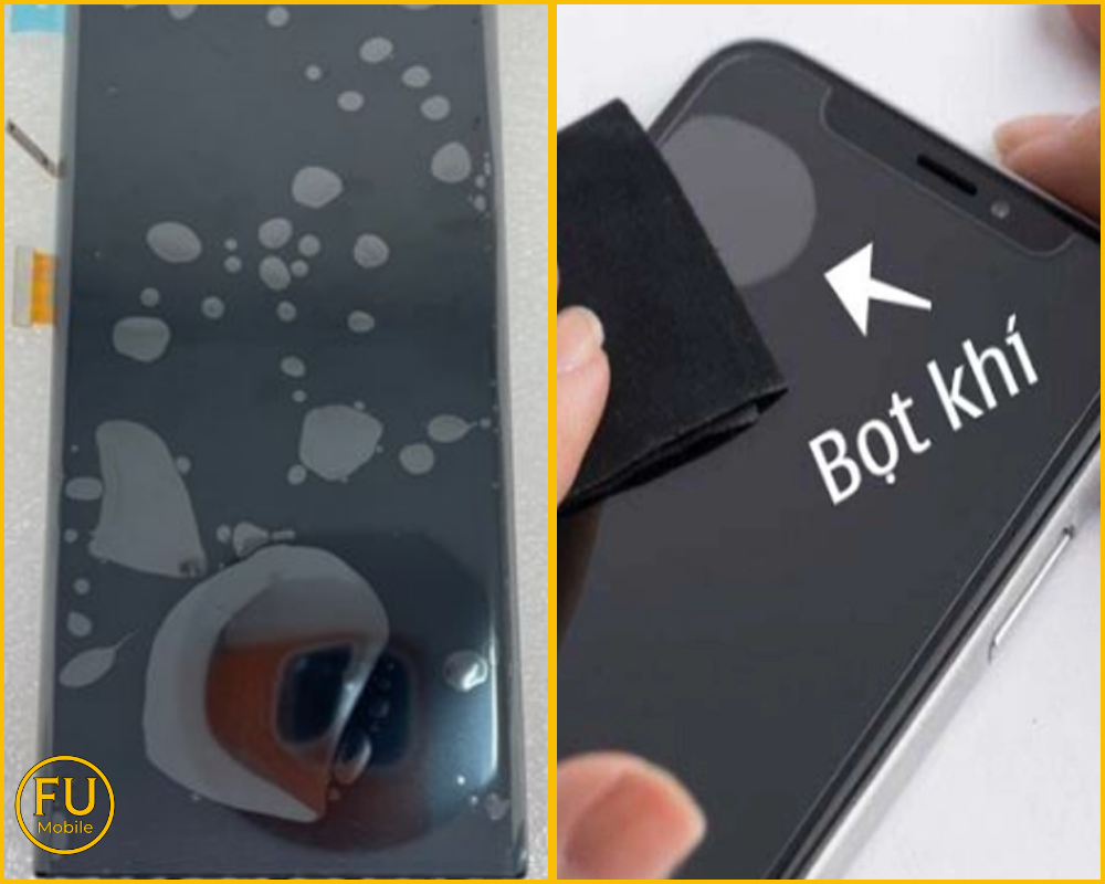 Nguyên nhân phổ biến dẫn đến tình trạng ép kính bị bọt khí