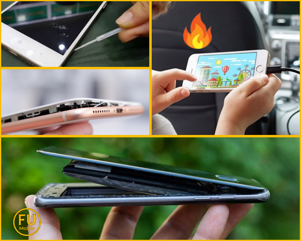 Nguyên nhân Thay màn hình/Ép kính xong lại bị bung keo