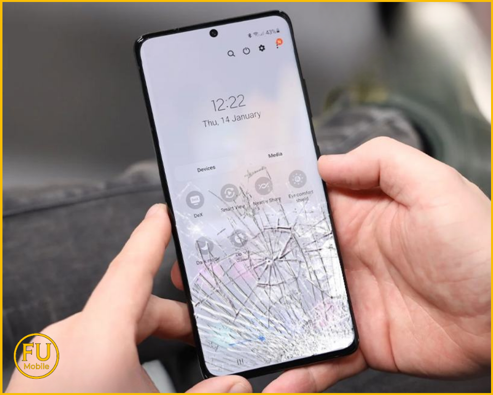 Nhầm lẫn giữa ép kính và thay màn hình S21 Plus