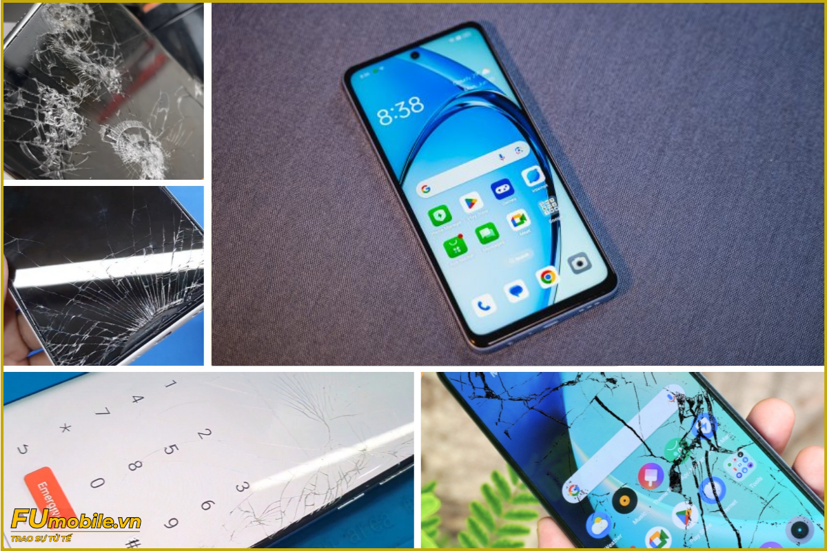 OPPO A60 và các dấu hiệu bể vỡ mặt kính thường gặp