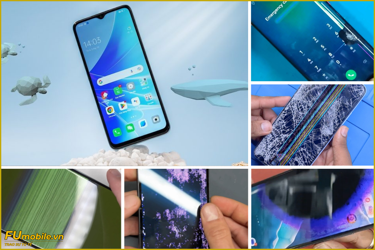 OPPO A77 và các lỗi màn hình thường gặp