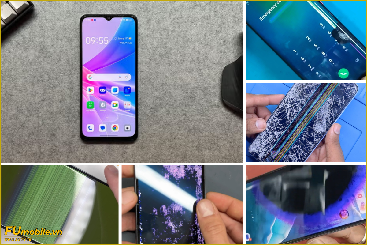 OPPO A78 và các lỗi màn hình thường gặp