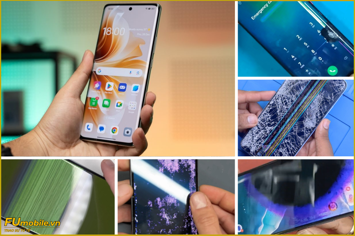 OPPO Reno11 F 5G và các lỗi màn hình thường gặp