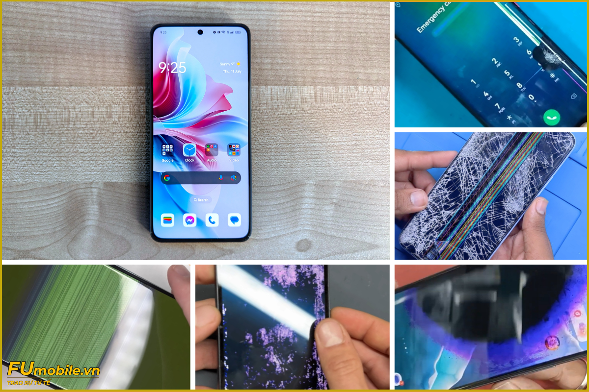 OPPO Reno11 F 5G và các lỗi màn hình thường gặp