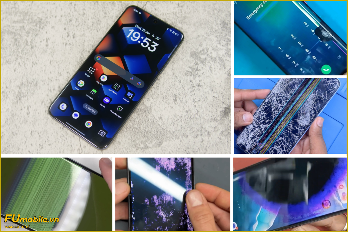 Oppo Reno13 Pro 5G và các lỗi màn hình thường gặp