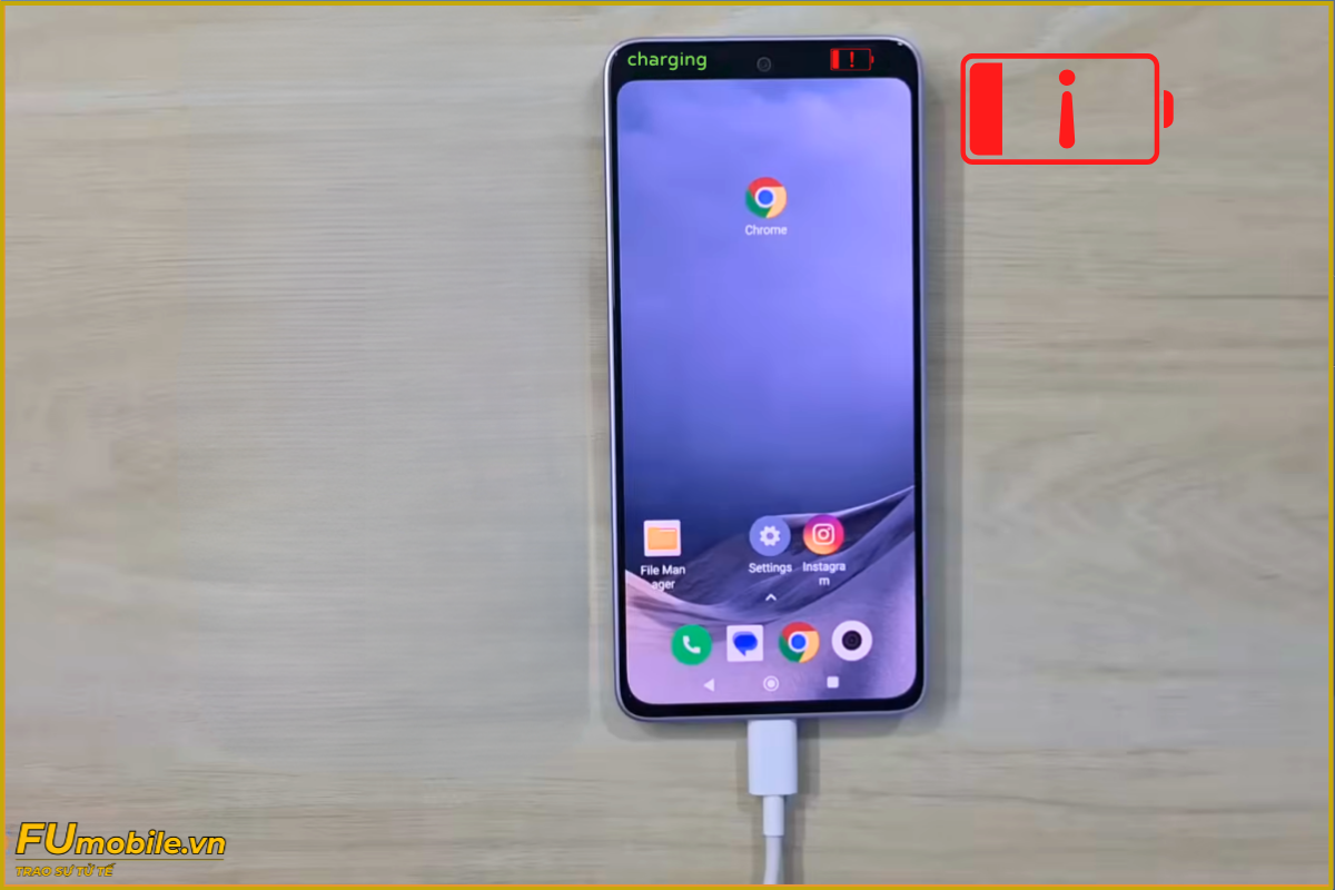 POCO M7 Pro 5G lỗi pin sạc lâu đầy