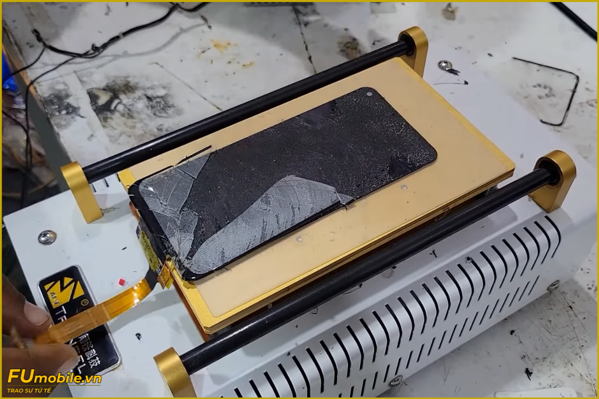 Quy trình ép kính OPPO A93