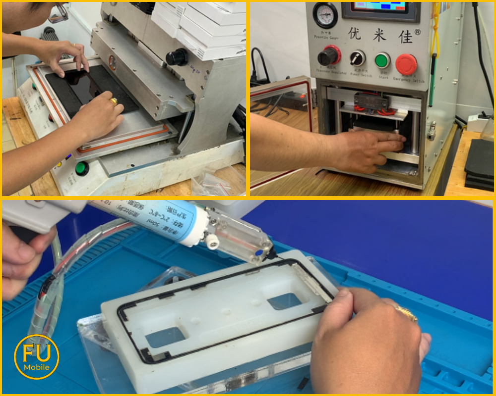 Công nghệ ép kính điện thoại hiện đại tại FUmobile