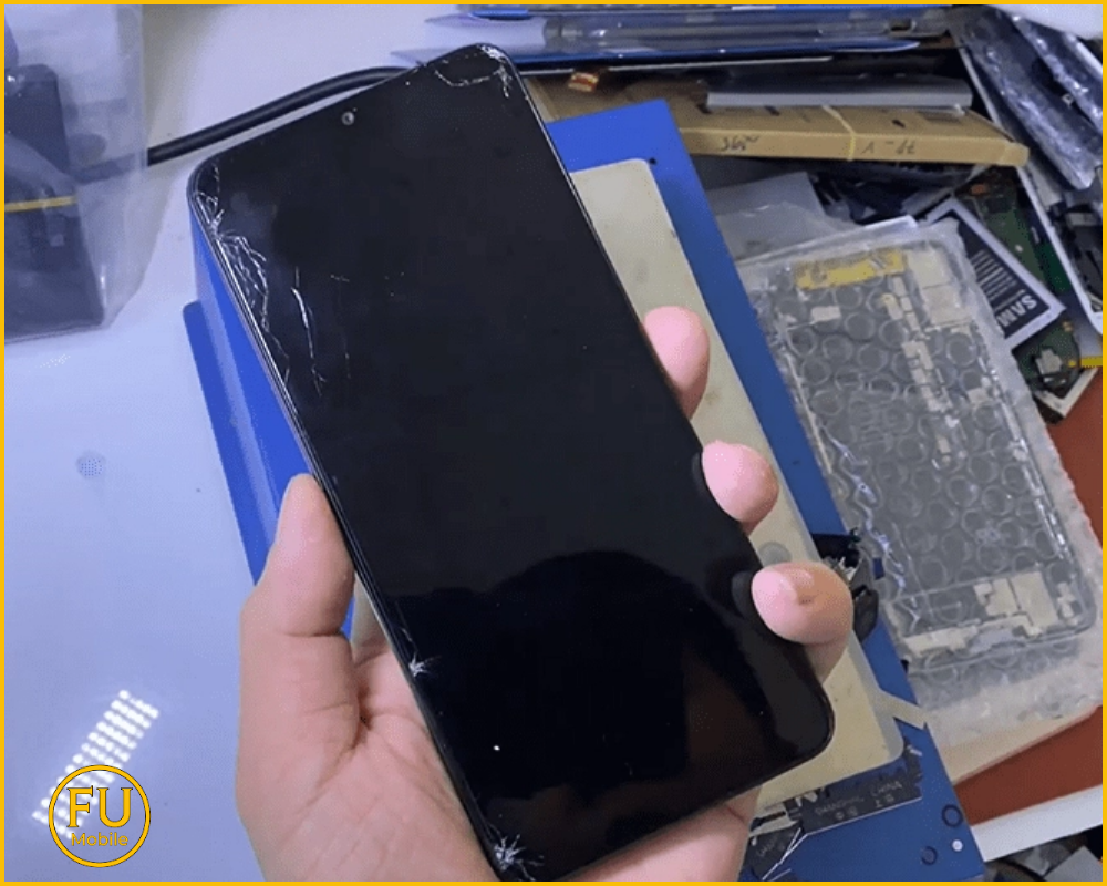 Quy trình ép kính màn hình Samsung Galaxy A25 tại FUmobile