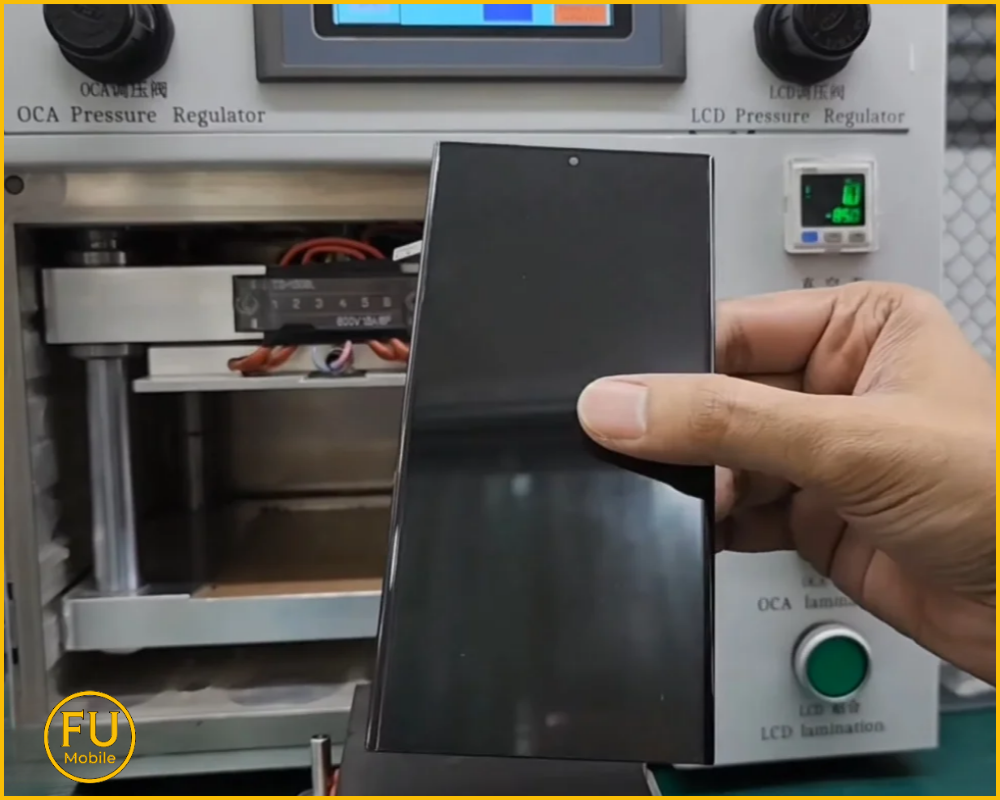 Quy trình ép kính trước Samsung Galaxy S21 FE