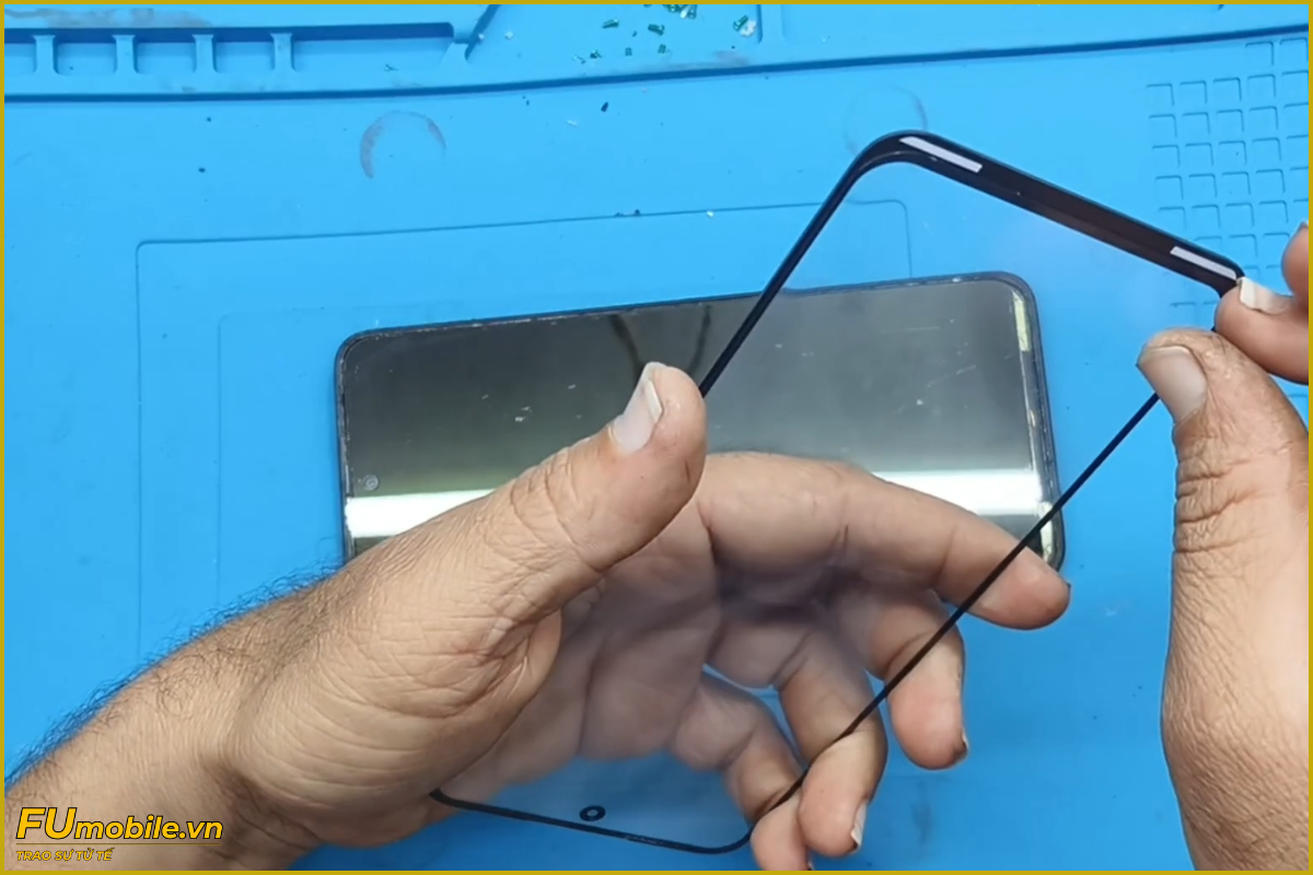 Quy trình ép kính Xiaomi POCO M7 Pro 5G