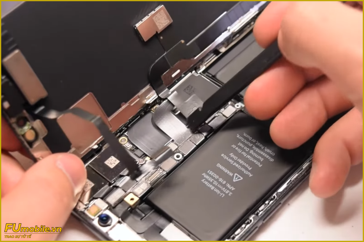 Quy trình thay màn hình iPhone X