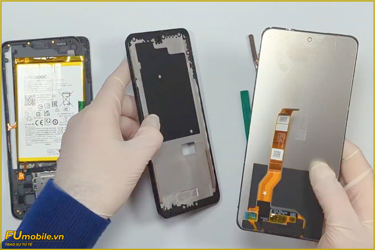 Quy trình thay màn hình OPPO A60