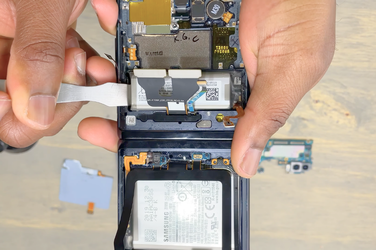 Quy trình thay pin Samsung Galaxy Z Flip 2
