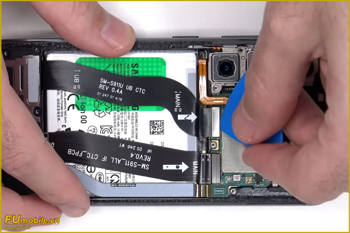 Quy trình thay pin Samsung S23